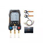 testo 550s Комплект 3 (0564 5503) - Умный цифровой манометрический коллектор и зонды-зажимы температуры с фиксированным кабелем фото