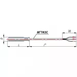 ДТС314 термопреобразователи сопротивления с кабельным выводом медные фото