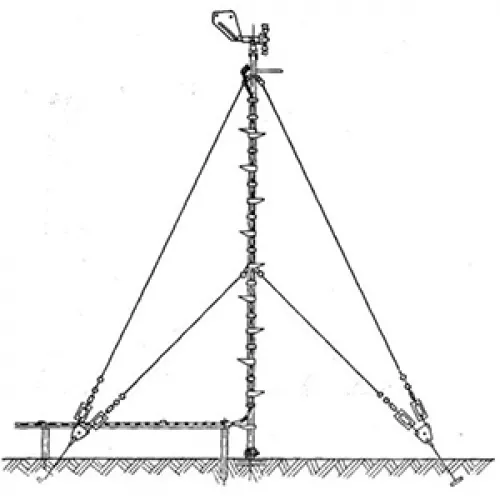 Метеомачта 4 м, Метеомачта 5 м, Метеомачта 10 м фото 1