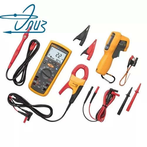 Fluke 1587KIT/62MAX+ FC - Комплект мультиметр-мегомметр c функцией беспроводной связи + токовые клещи + инфракрасный термометр фото 1