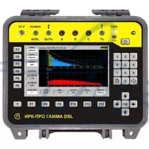 Гамма DSL (ИРК-ПРО Гамма DSL) - прибор для линий широкополосного доступа и цифровой передачи со встроенным модемом фото 1