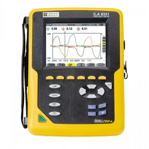 C.A. 8331 - Анализатор параметров электросетей и качества электроэнергии (без клещей) фото 1