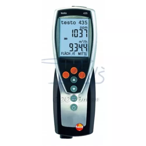 testo 435-4 (0563 4354) - многофункциональный измерительный прибор для систем ОВК и оценки качества воздуха в помещениях фото 1