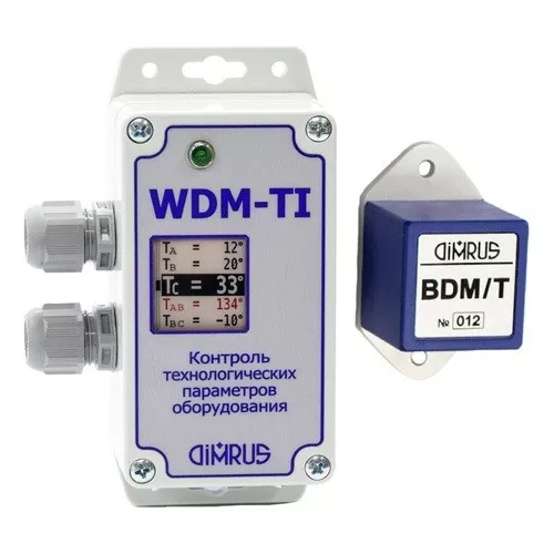 BDM/T+WDM/TI (без экрана) - Комплект беспроводных датчиков и приемника (без экрана) для контроля контактов выключателей фото 1