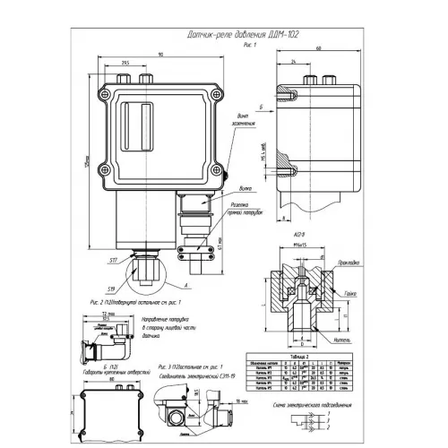 ДДМ-102 датчики-реле давления фото 2