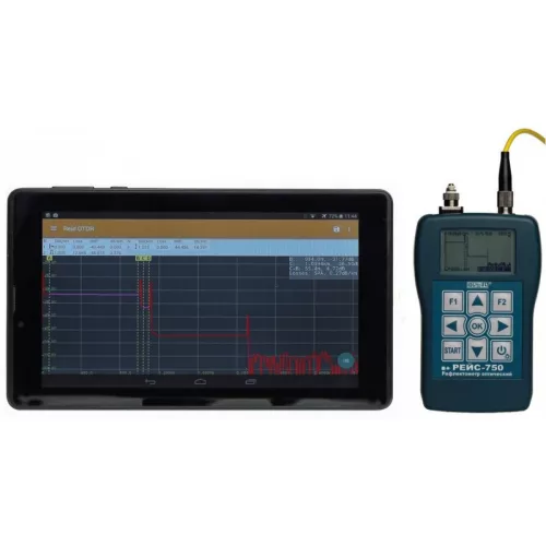 РЕЙС-750 (с измерителем оптической мощности) - Рефлектометр оптический портативный (с выносным экраном) фото 3