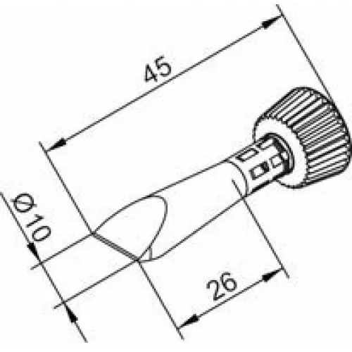 102CDLF100C - паяльное жало Ersa фото 1