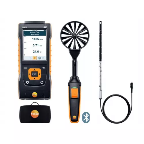 testo 440 (0563 4406) - Комплект для вентиляции 1 с Bluetooth фото 1