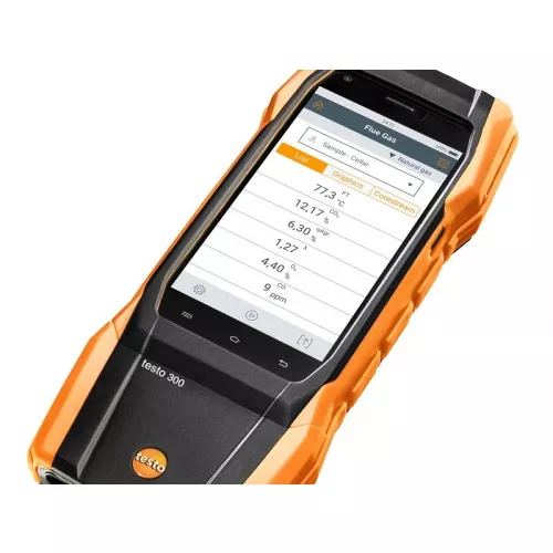 Testo 300 (СО без Н2 компенсации) (0564 3002 86) - Анализатор дымовых газов фото 1