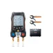 testo 550s Комплект 2 (0564 5502) - Умный цифровой манометрический коллектор и зонды-зажимы температуры с фиксированным кабелем фото навигации 1